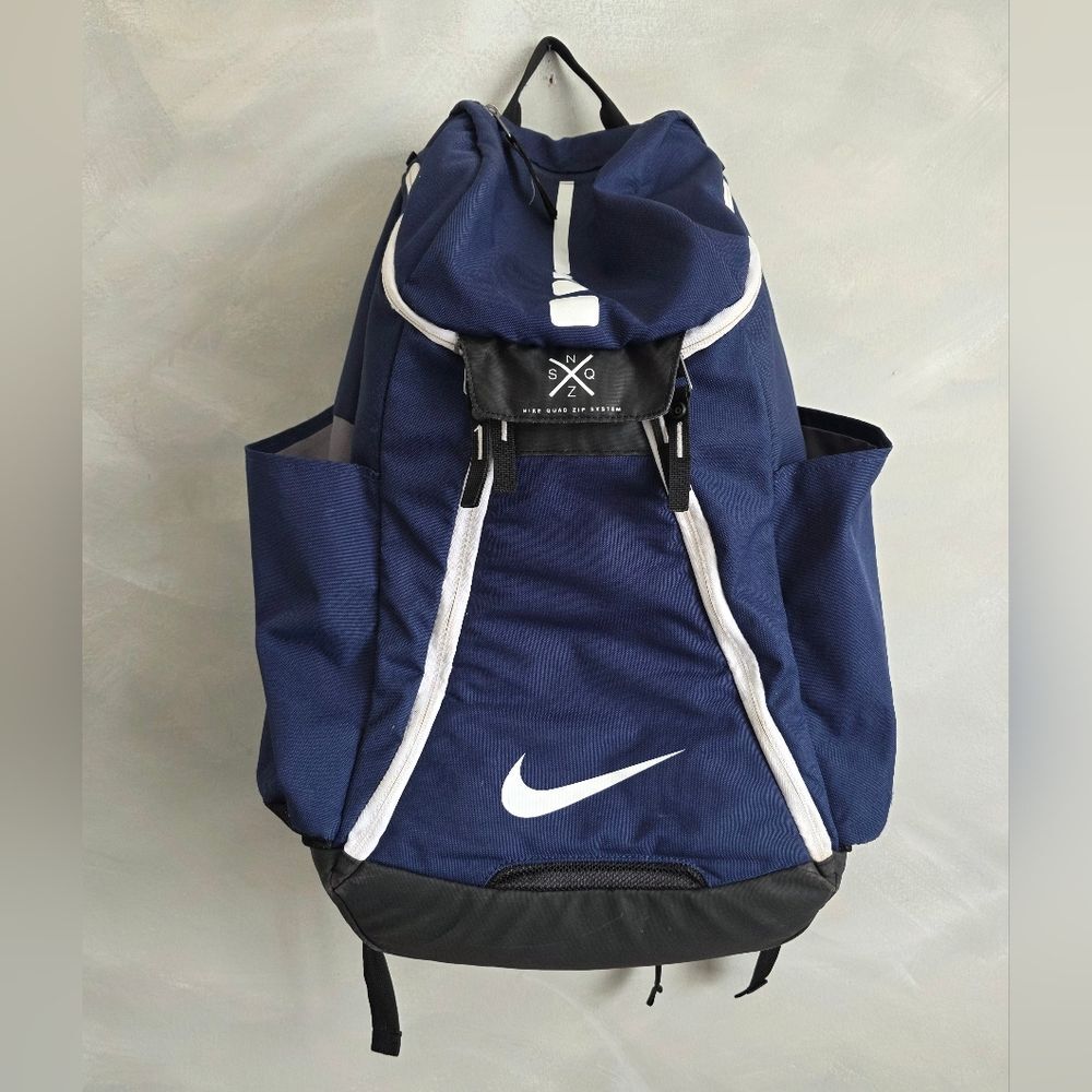 Nike Hoops Elite Max Air Team 2.0 Basketball Backpack University Blue Black